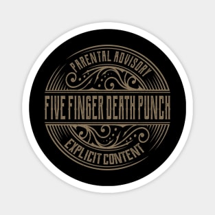 Five Finger Death Punch Vintage Ornament Magnet